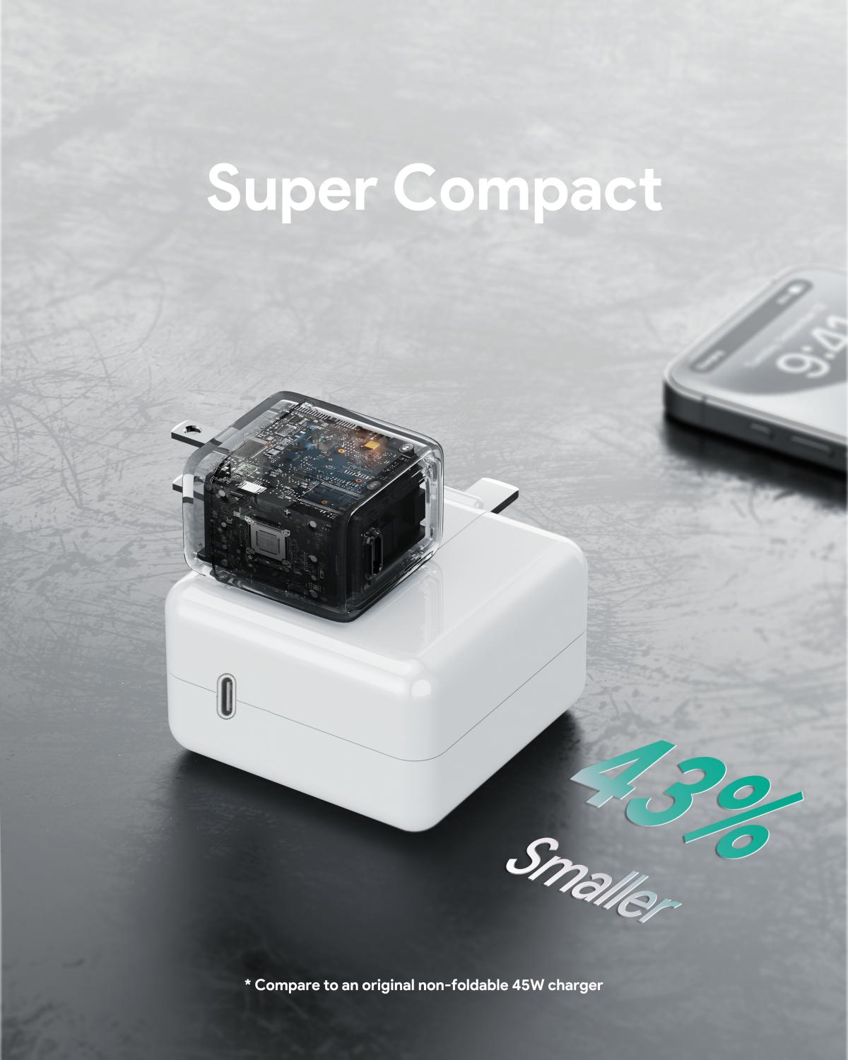 AUKEY Comet 45W PD Wall Charger with GaN Technology PA-C2