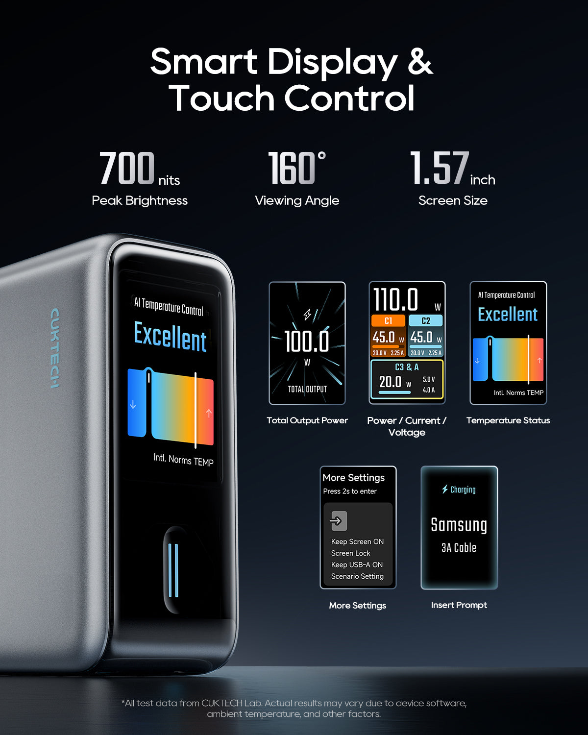 CUKTECH 10 Ultra Power Charger