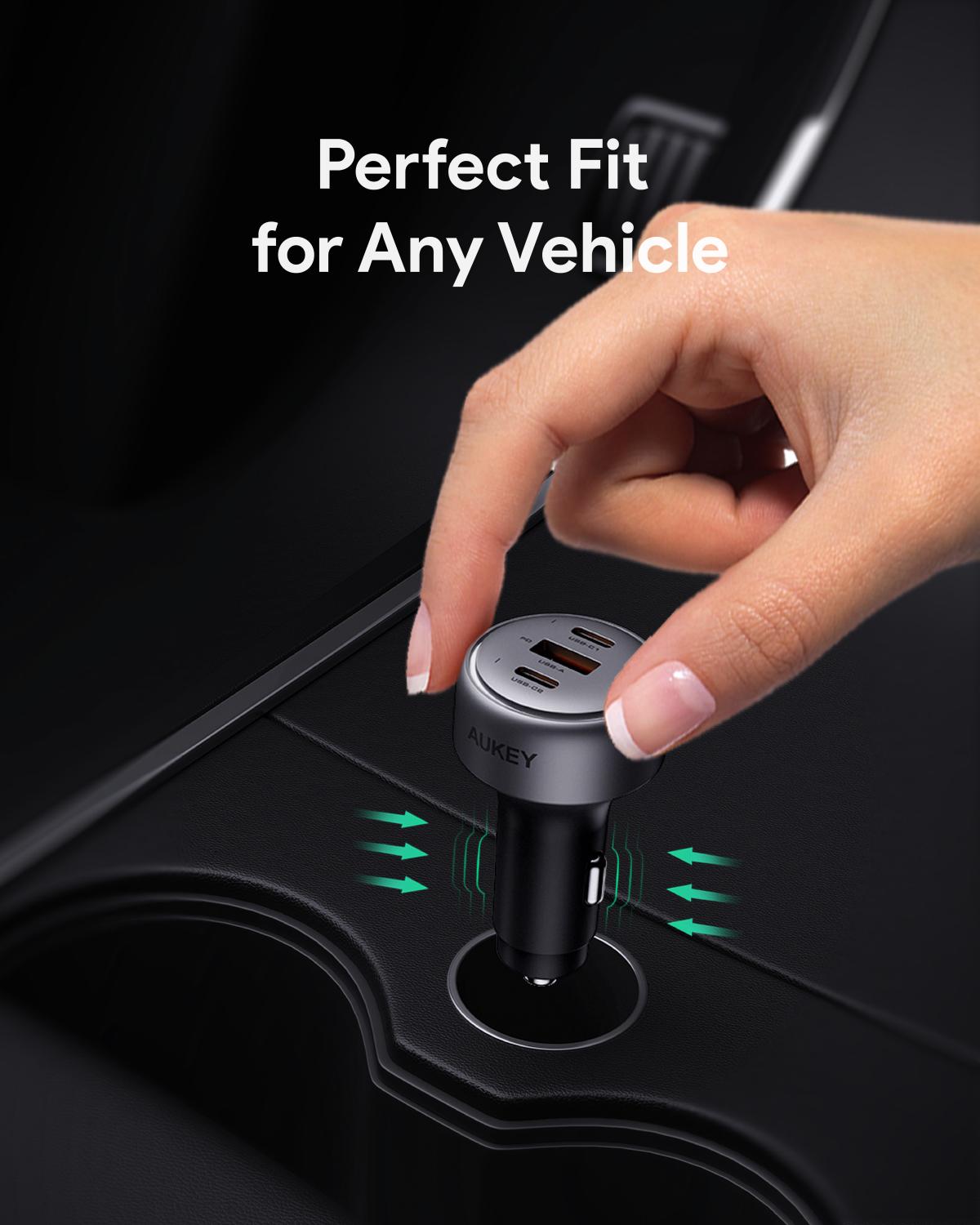 AUKEY CC-P1 Pathfinder Mix 3 66W Fast Charging Car Charger