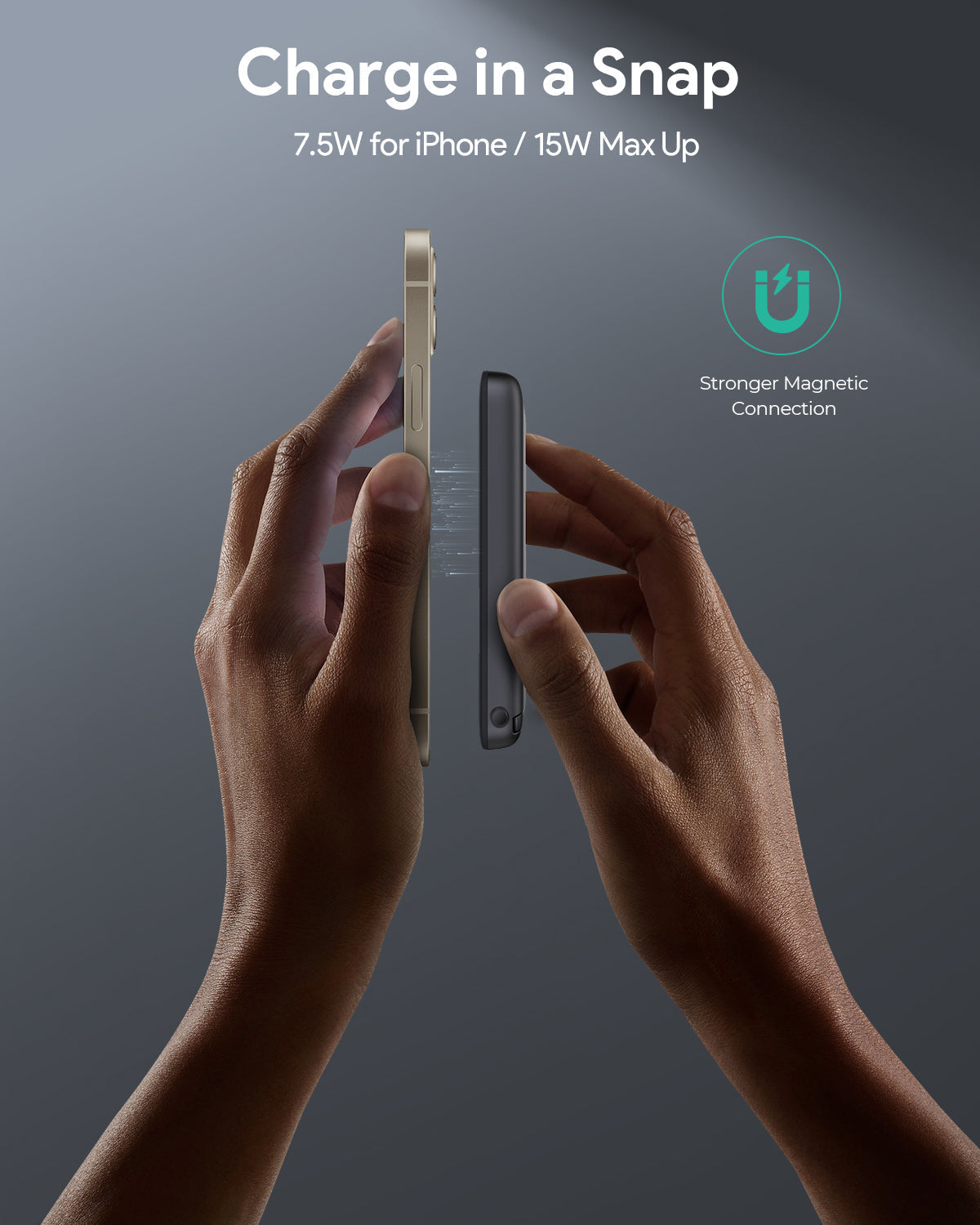 AUKEY MagFusion 10000 30W Magnetic Wireless Charging Power Bank PB-MS06