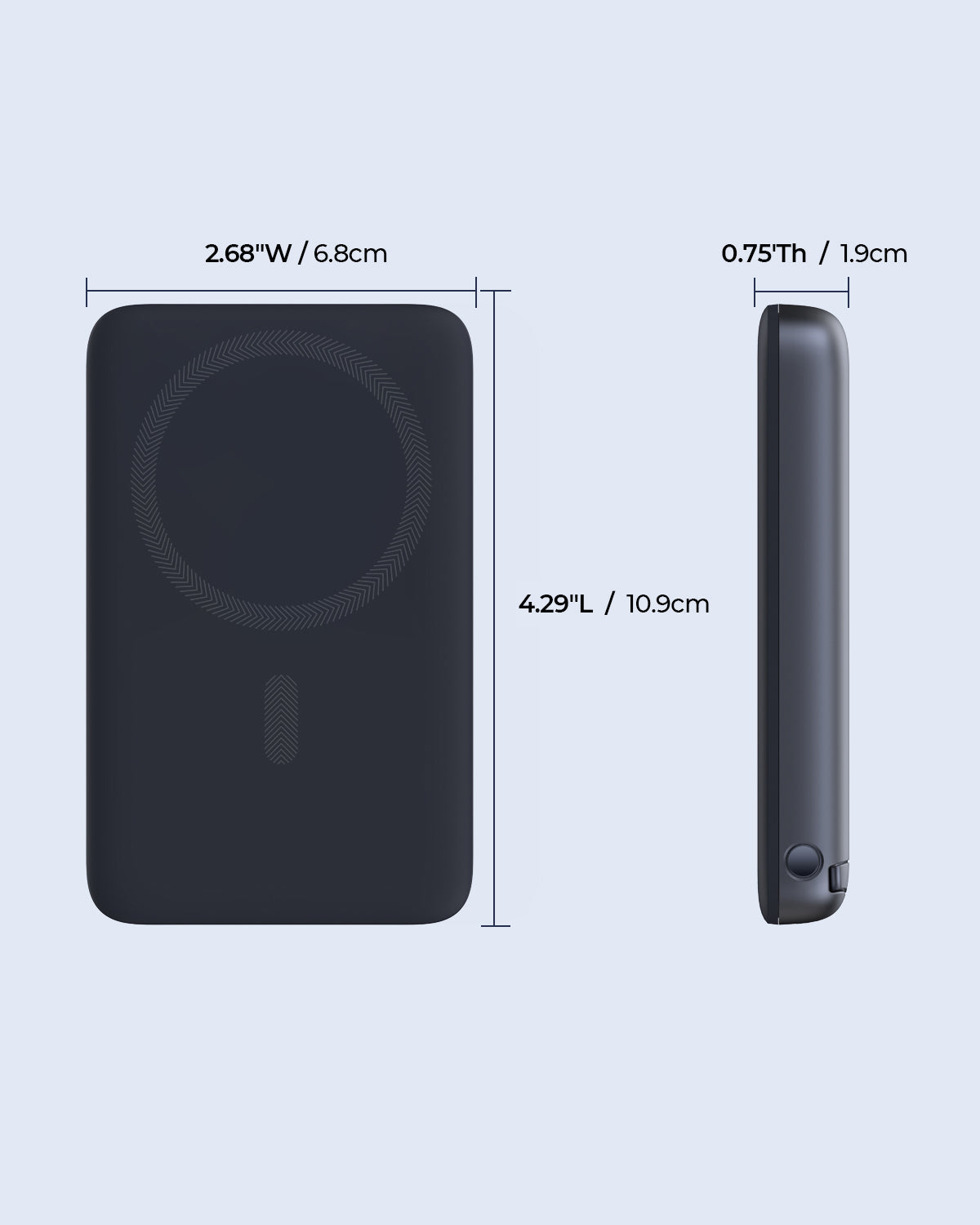 AUKEY MagFusion 10000 30W Magnetic Wireless Charging Power Bank PB-MS06