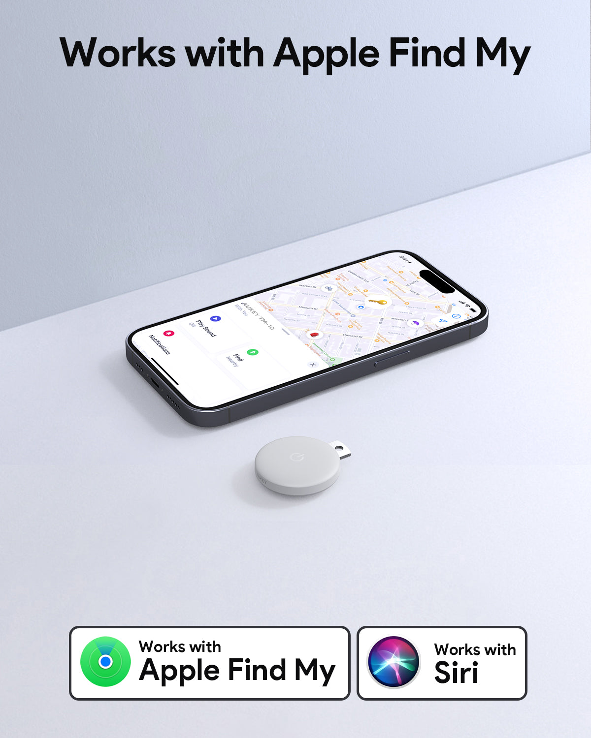 AUKEY TM-10 Track Mate 1 Smart Bluetooth Tracker