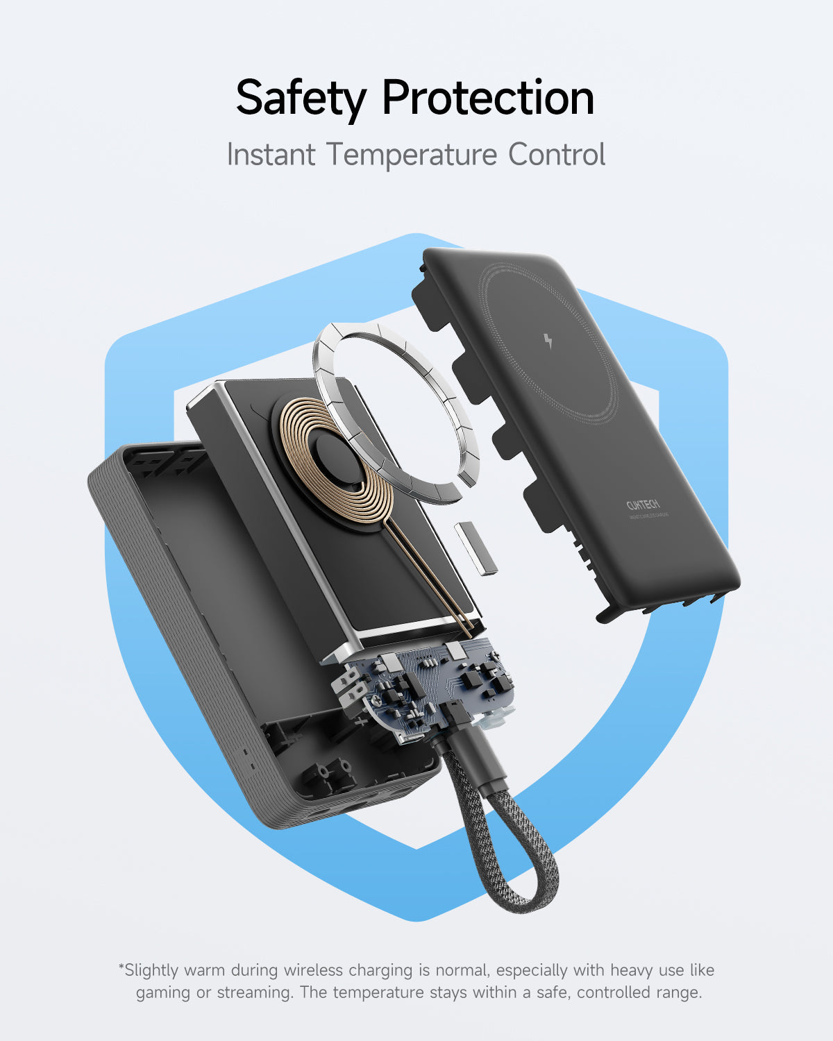 CUKTECH Magnetic Power Bank CP12