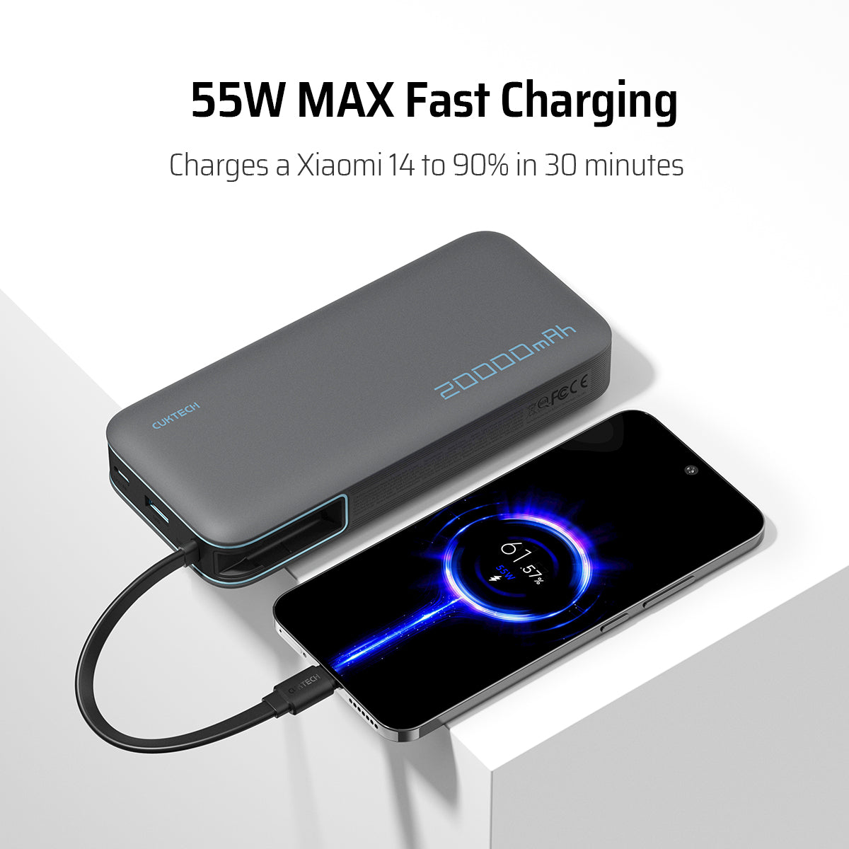CUKTECH 45W 20000mAh Power Bank