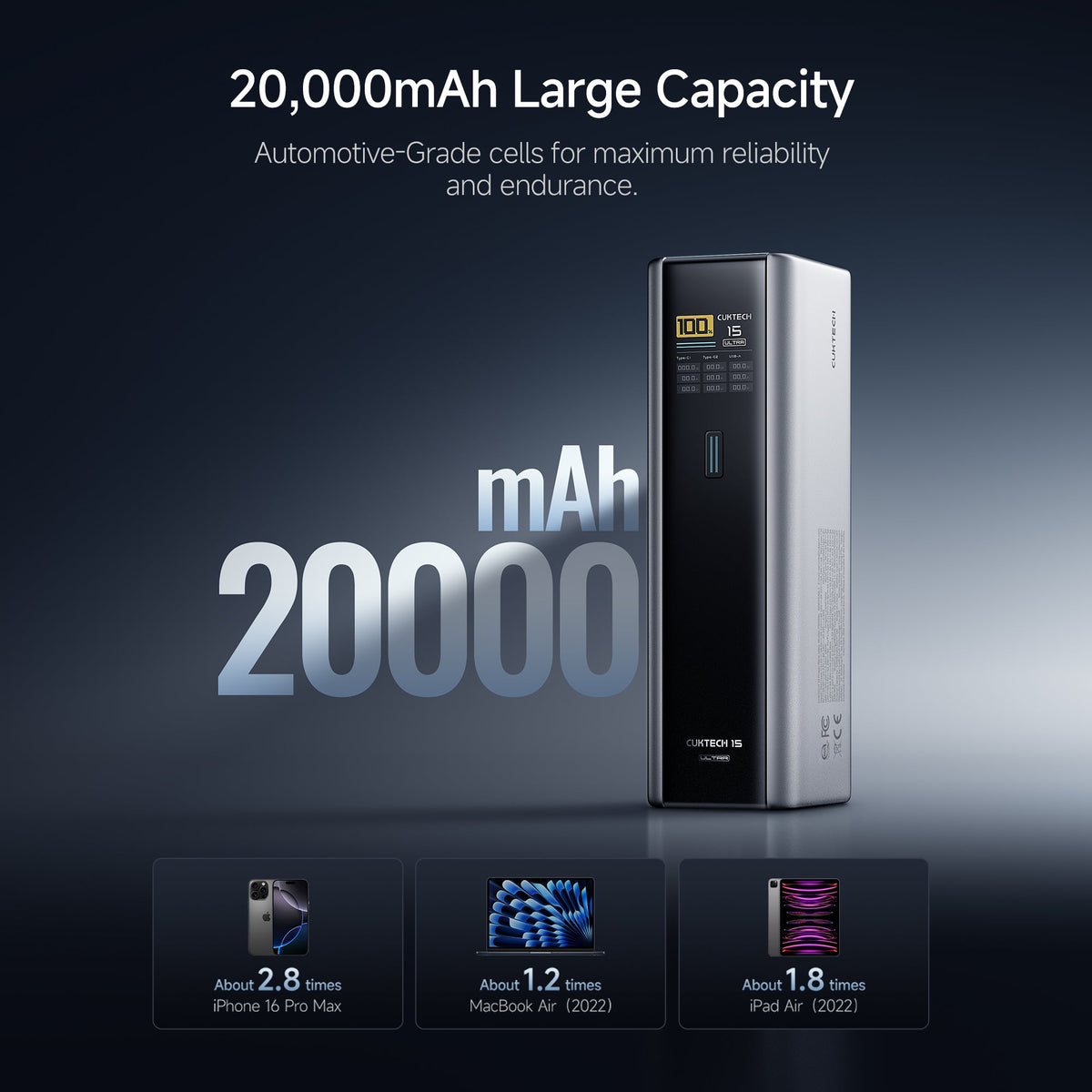 CUKTECH 15 Ultra Power Bank