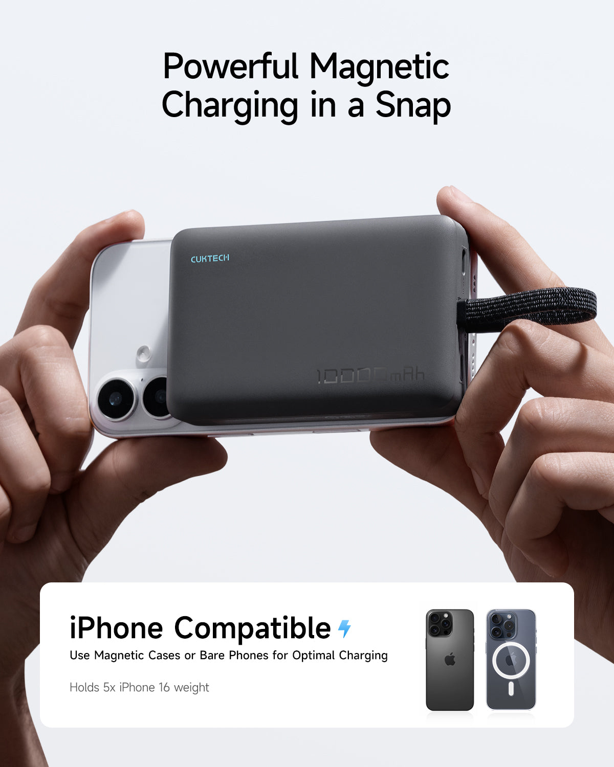 CUKTECH Magnetic Power Bank CP12