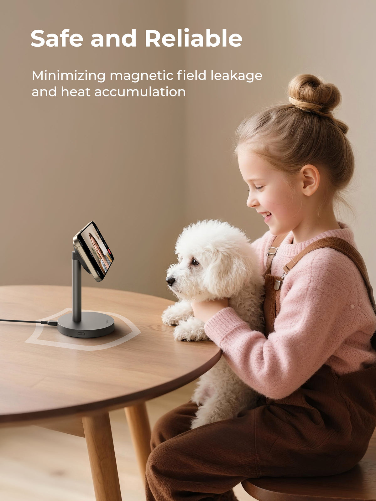 AUKEY Qi2.2 MagFusion 1X Magnetic Wireless Charger LC-MC111 (Wall Charger Not Included)