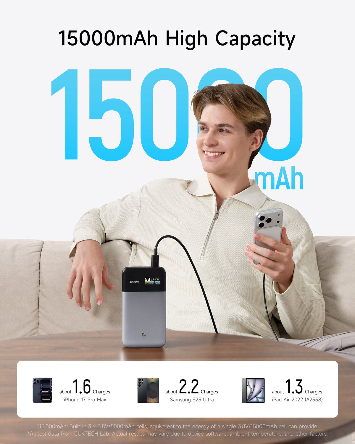 CUKTECH 15 Air Power Bank