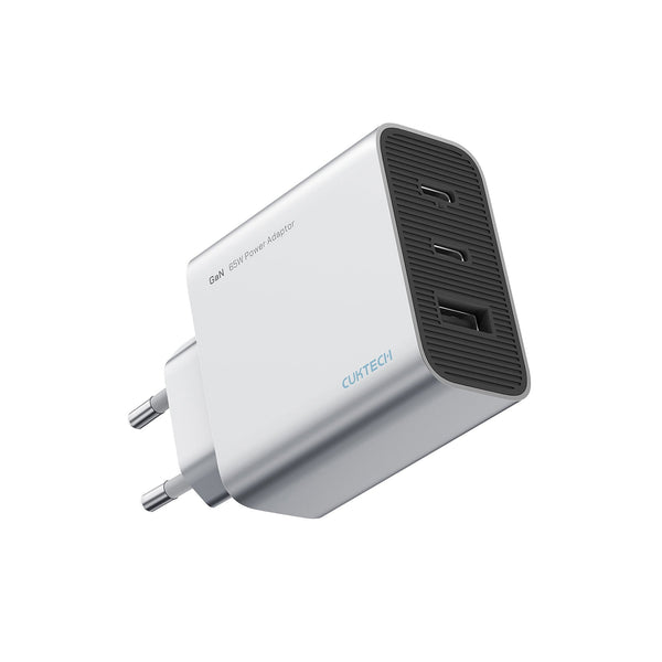 CUKTECH Multi-ports GaN Charger 65W  (2C1A)