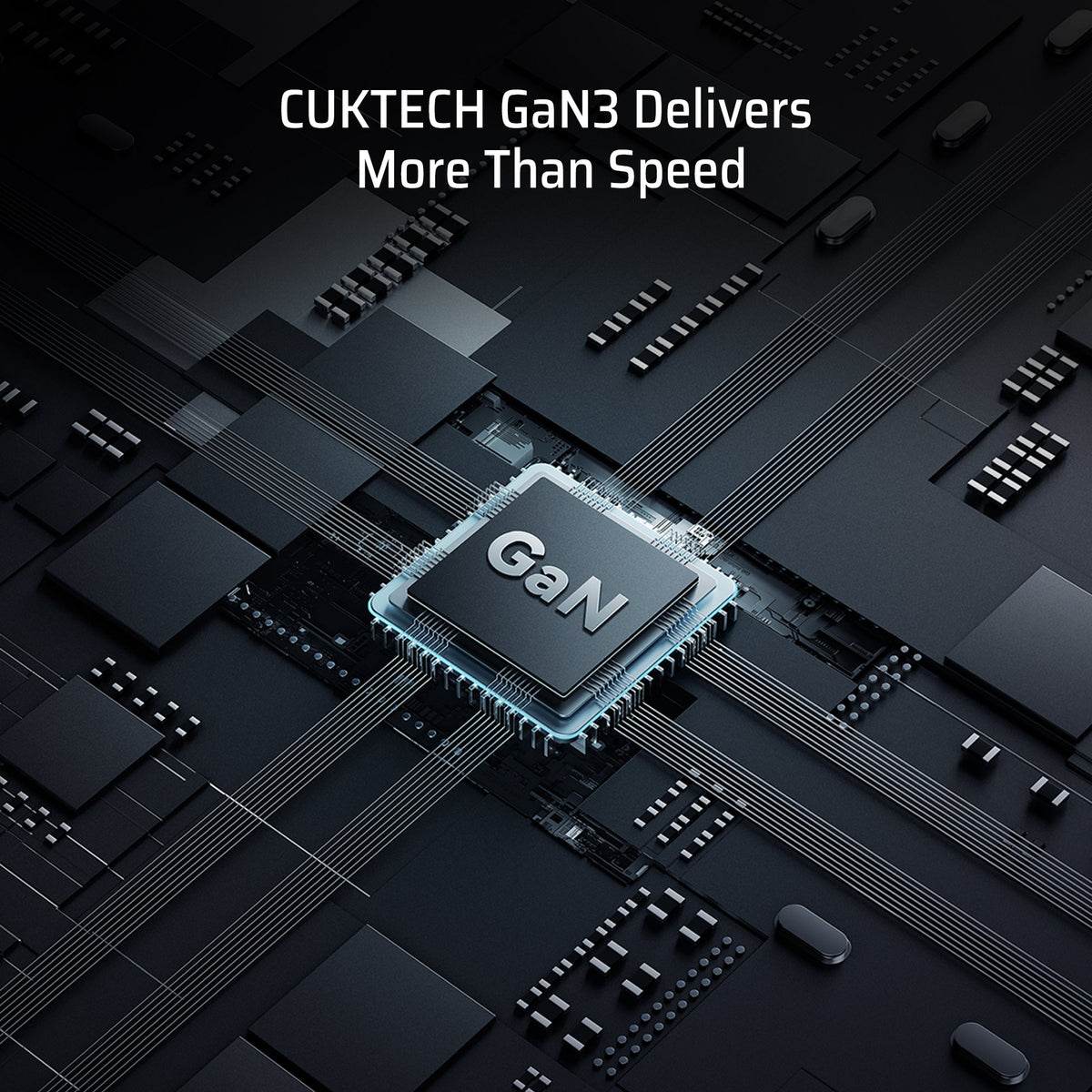 CUKTECH Multi-ports GaN Charger 65W  (2C1A)