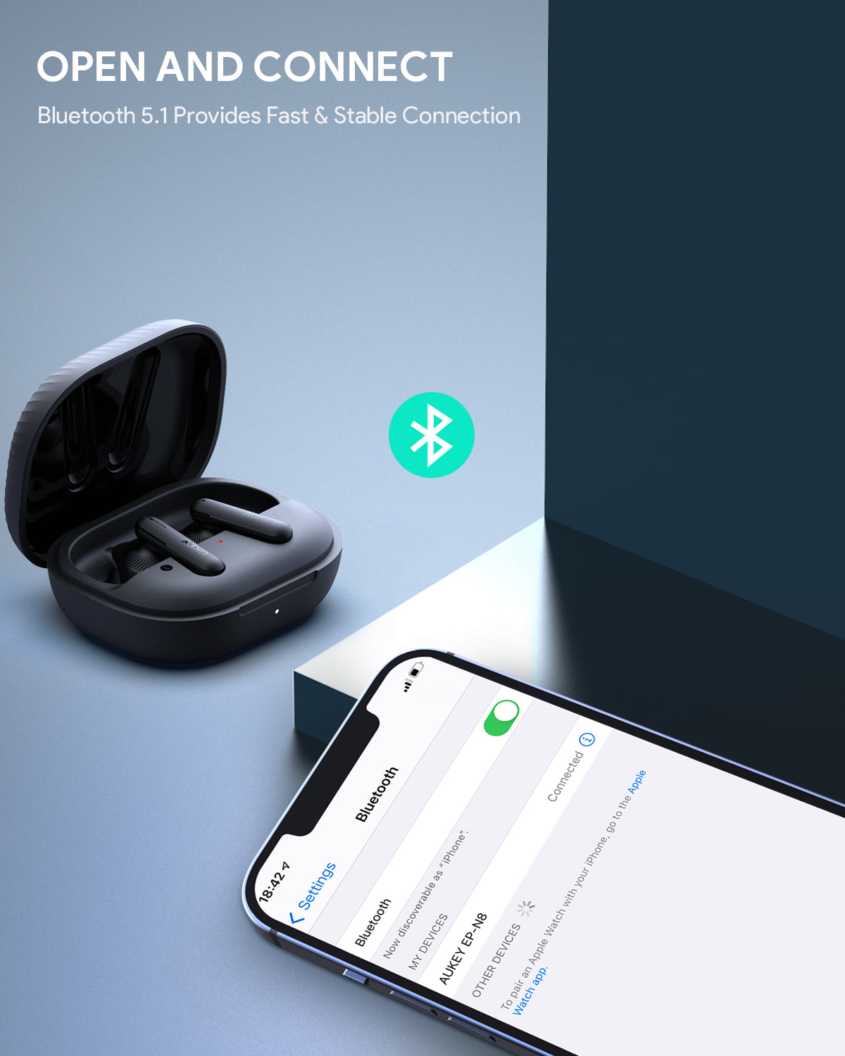 AUKEY EP-N8 Beyond Hybrid ANC Wireless Eearbuds
