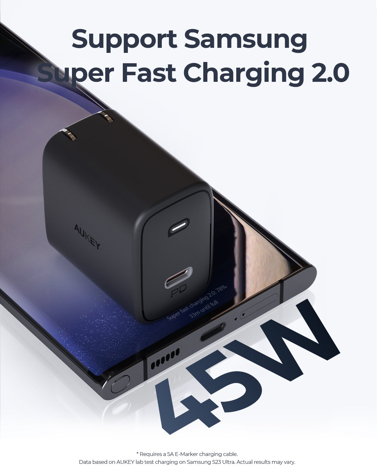 AUKEY 45W PD Wall Charger PA-F4