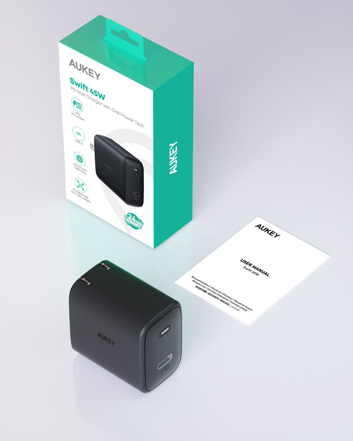 AUKEY 45W PD Wall Charger PA-F4