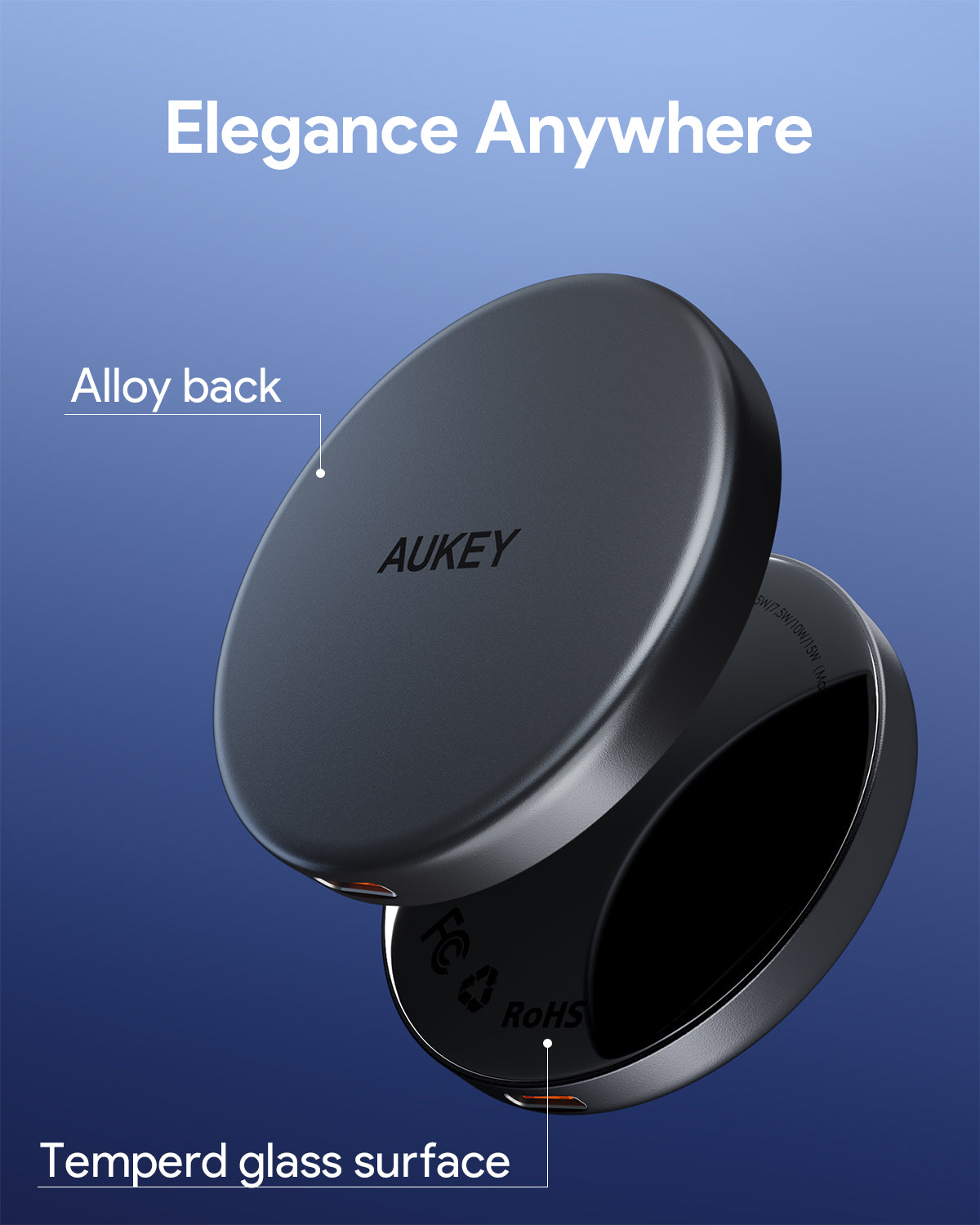 AUKEY Qi2 Magnetic Wireless Charger LC-MC10