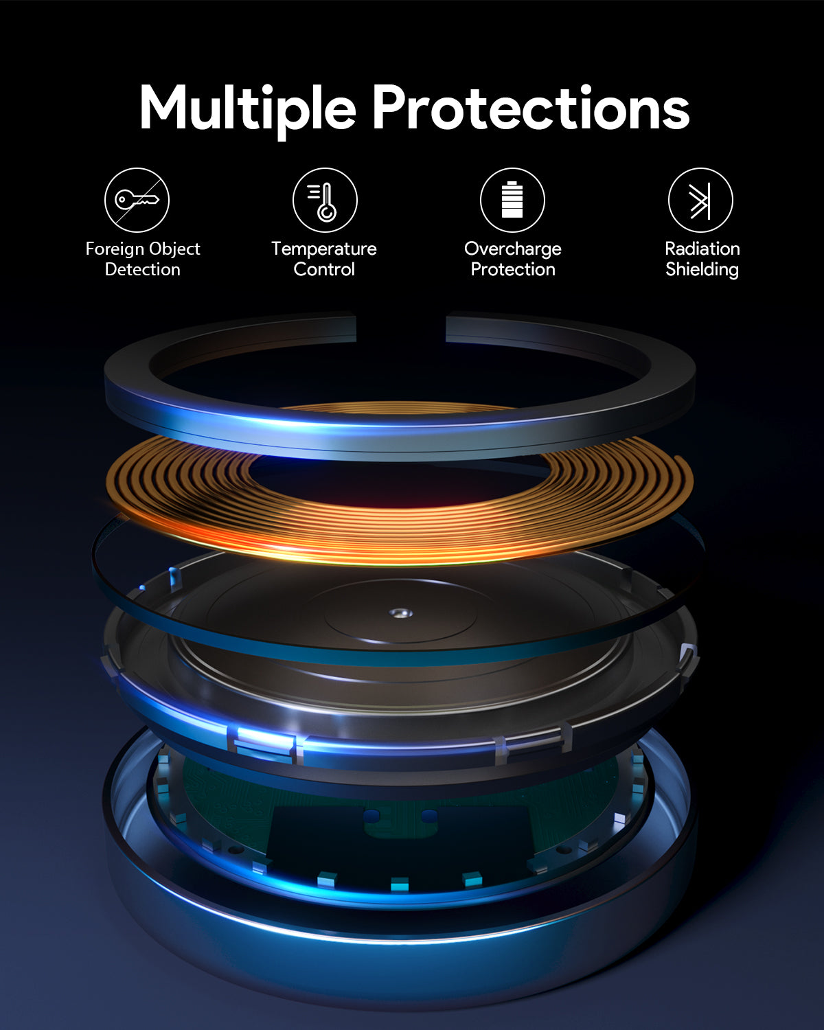 AUKEY Qi2 Magnetic Wireless Charger LC-MC10