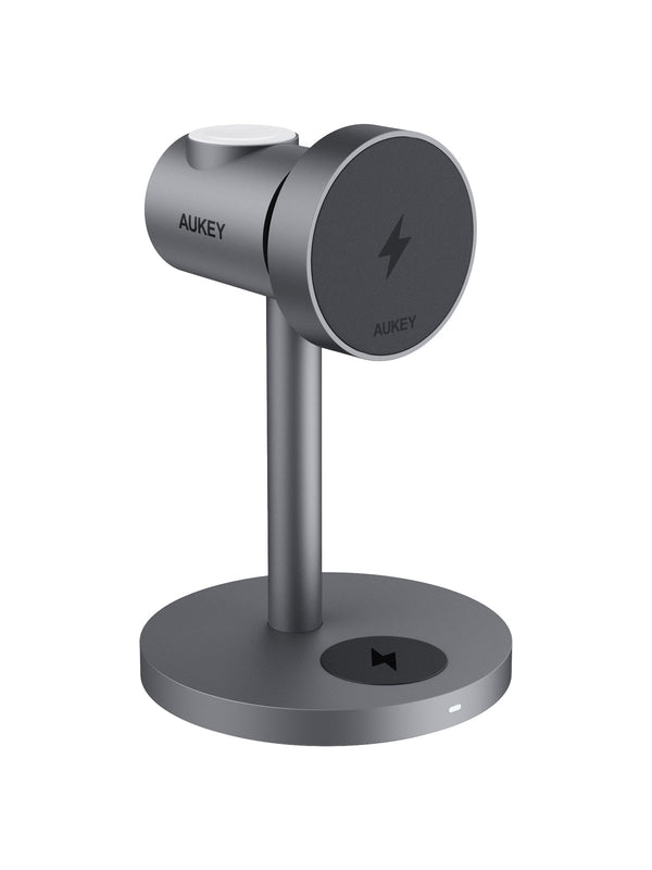 AUKEY MagFusion Qi2 3 in 1 Wireless Charger Station LC-MC311