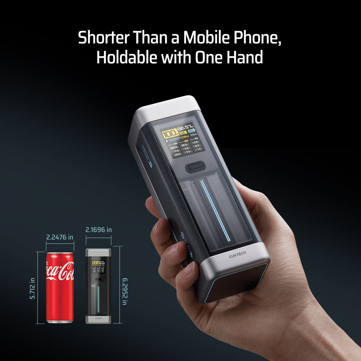CUKTECH 20 Power Bank 25000mAh 210W