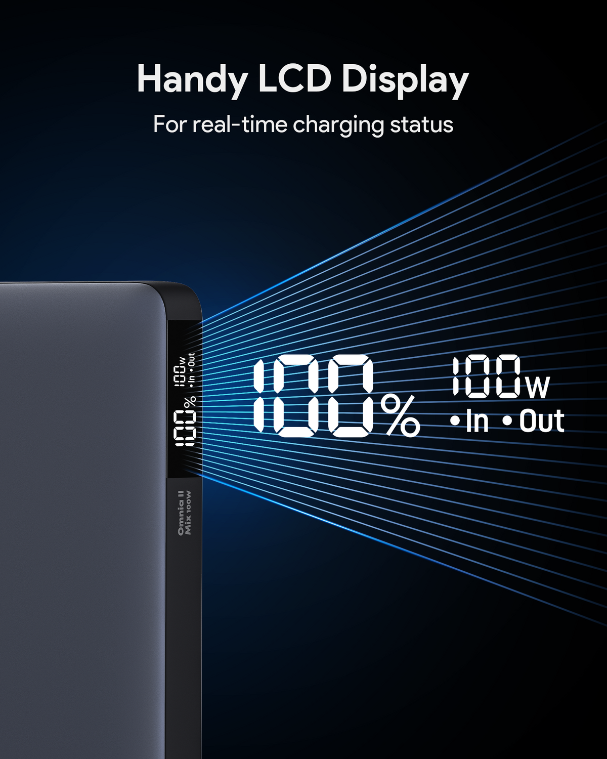 AUKEY Sprint X 20K 100W 20000mAh Fast Charging Power Bank with 100W PD3.0 PB-Y44