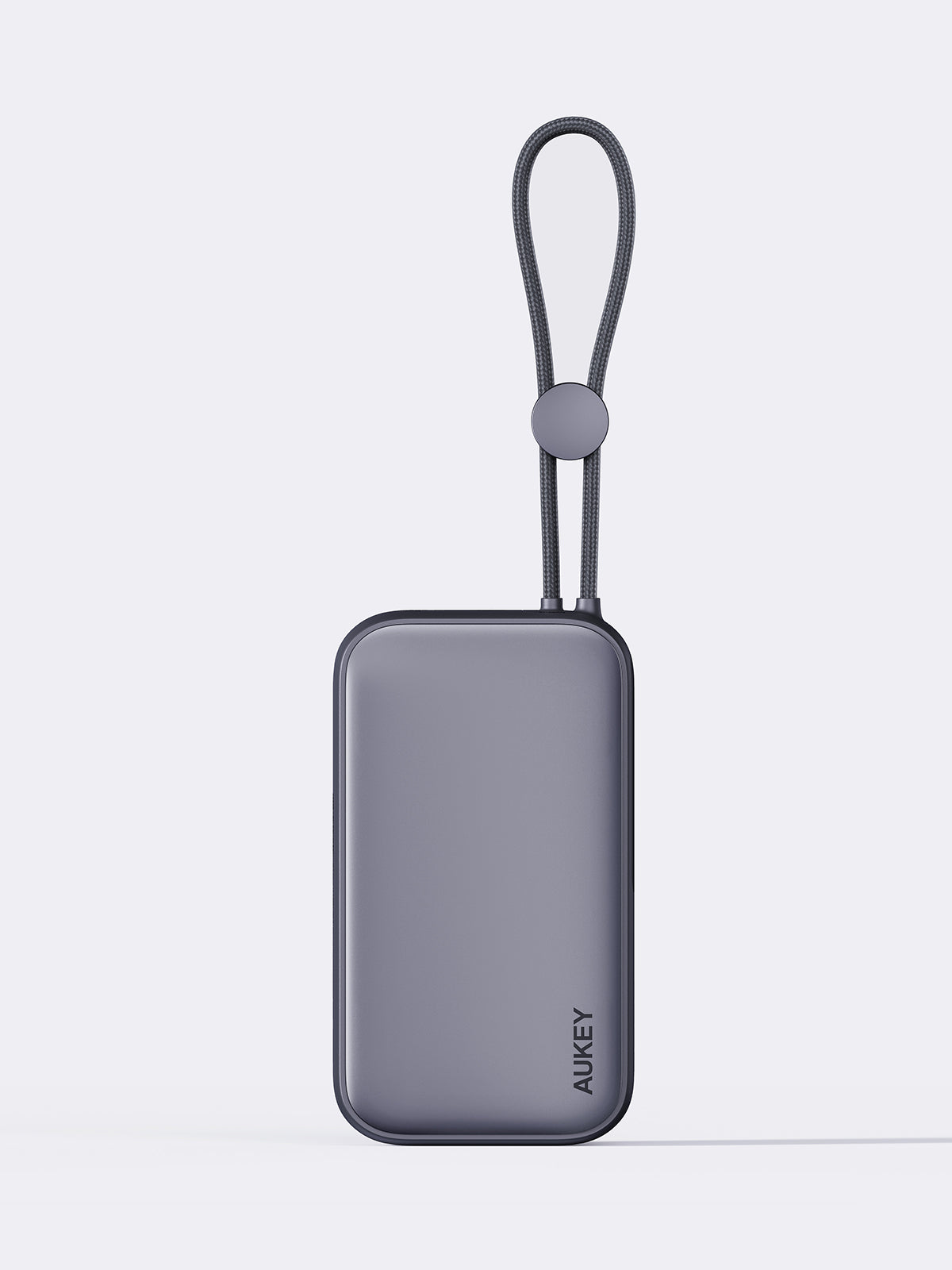 AUKEY Spark Sling 10000 Compact Fast Charging Power Bank  with Built-in USB-C Cable PB-Y47