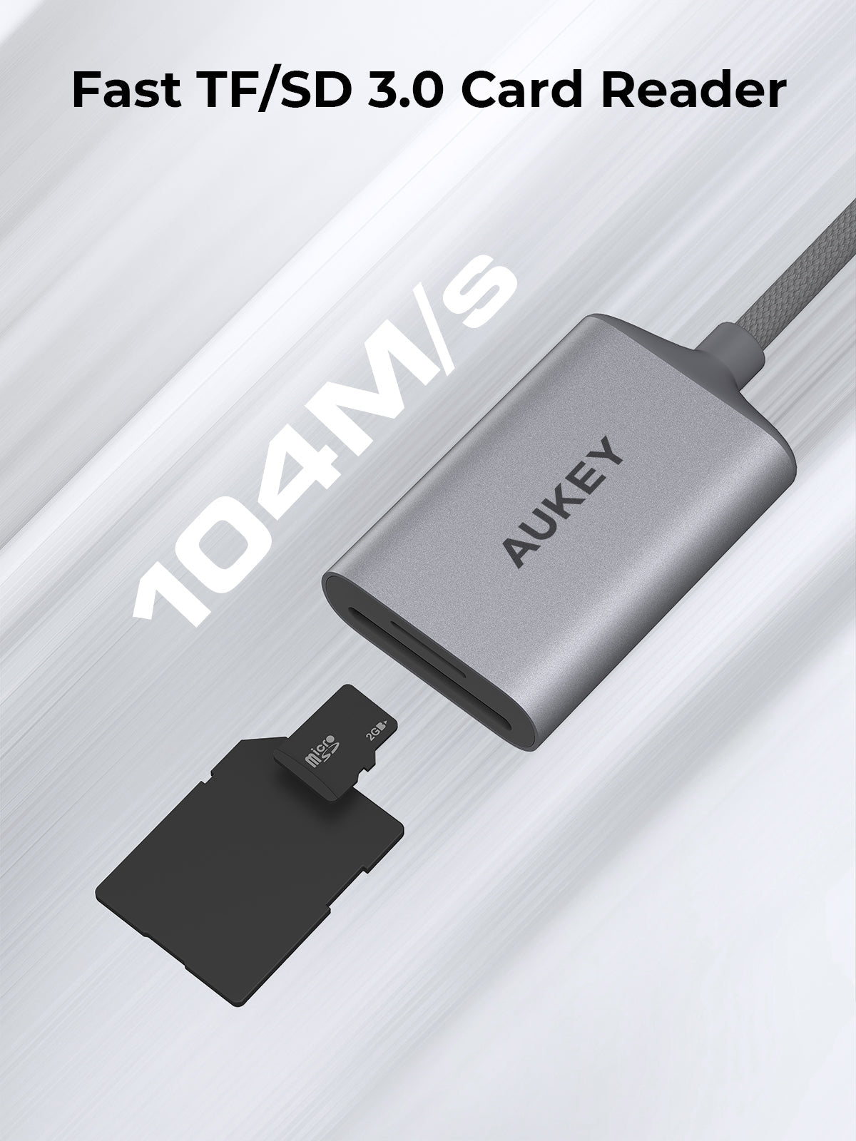 AUKEY UH-C01 USB-C to Card Reader Hub Adapter